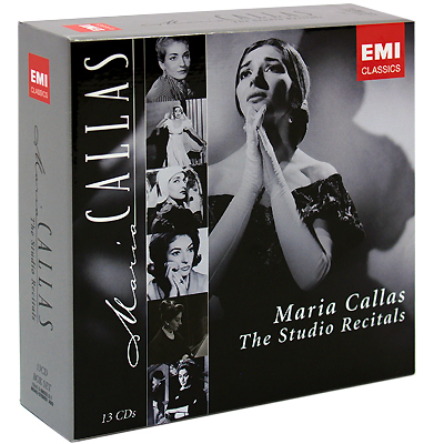 Maria Callas The Studio Recitals (13 CD) Формат: 13 Audio CD (Box Set) Дистрибьюторы: EMI Classics, Gala Records Лицензионные товары Характеристики аудионосителей 2008 г Сборник: Импортное издание инфо 2988b.