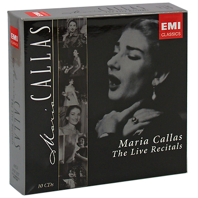 Maria Callas The Live Recitals (10 CD) Формат: 10 Audio CD (Box Set) Дистрибьюторы: EMI Records Ltd , Gala Records Лицензионные товары Характеристики аудионосителей 2008 г Сборник: Импортное издание инфо 2998b.