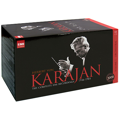 Herbert Von Karajan The Complete EMI Recordings 1946-1984 Volume 1 Orchestral (88 CD) Формат: 88 Audio CD (Box Set) Дистрибьюторы: Gala Records, EMI Classics Лицензионные товары инфо 3079b.