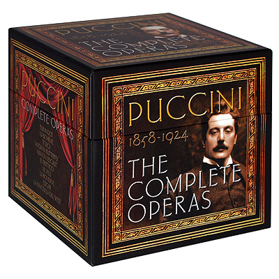 Puccini The Complete Operas (20 CD) Формат: 20 Audio CD (Подарочное оформление) Дистрибьюторы: SONY BMG, SONY BMG Russia Лицензионные товары Характеристики аудионосителей 2008 г Сборник: Импортное издание инфо 3081b.