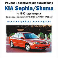 Kia Sephia / Shuma с 1995 года выпуска Серия: Ремонт и эксплуатация автомобиля инфо 3073l.