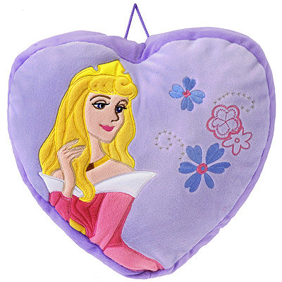 Подушка-сердечко "Спящая Красавица" см Материал: искусственный мех, полиэстер инфо 11602d.