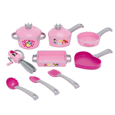 Набор посуды "Disney Princess", 11 предметов миксер, лопатка, ложка и половник инфо 11649d.