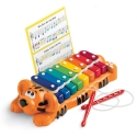 Игрушка музыкальная "Тигр: пианино, ксилофон" 2 палочки для ксилофона, ноты инфо 11690d.