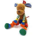 Мягкая игрушка-погремушка "Собака Дингл", 31 см полиэстер Высота игрушки: 31 см инфо 11747d.