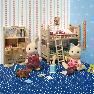 Игровой набор "Марго и Отто в детской комнате" игрушки, 2 книжки, постельное бельё инфо 11817d.