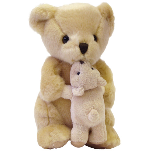 Мягкая игрушка "Медведь с детенышем", 21 см полиэстер Высота игрушки: 21 см инфо 11869d.