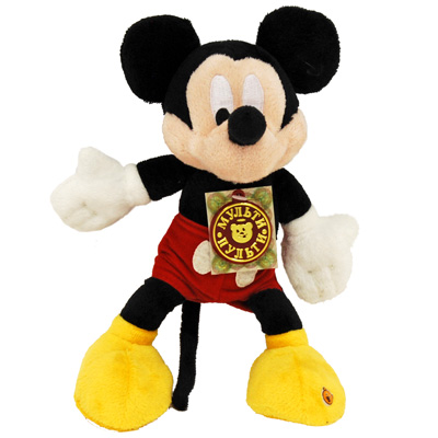 Микки Маус Мягкая говорящая игрушка, 20 см Серия: Мульти-Пульти инфо 11876d.