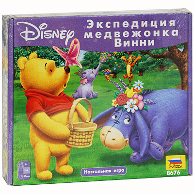 Настольная игра "Экспедиция медвежонка Винни" правила игры на русском языке инфо 12086d.