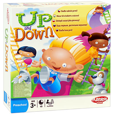 Настольная игра "Up and Down" фишки, инструкция на русском языке инфо 12103d.