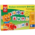 Развивающая игра "Найди похожую фигуру", фломастеры в подарок фломастеров, инструкция на русском языке инфо 12182d.