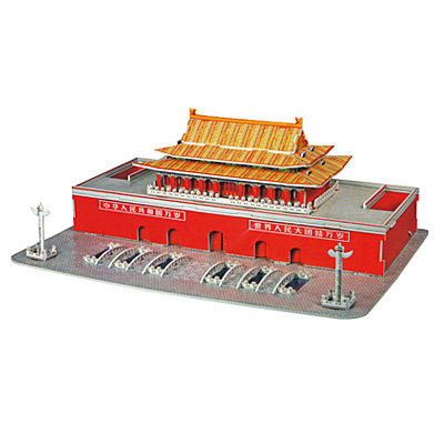 Конструктор-макет "Тяньаньмэнь", 61 элемент см Состав 61 элемент конструктора инфо 12593d.