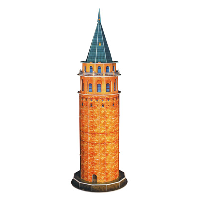 Конструктор-макет "Галатская башня", 17 элементов см Состав 17 элементов конструктора инфо 12620d.