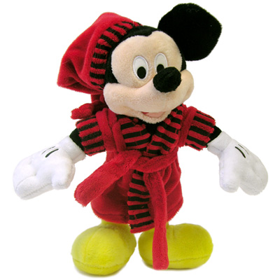 Микки Маус в халате Мягкая игрушка, 25 см Мягкая игрушка Возраст: от 3 лет Disney; Китай 2008 г ; Артикул: 11123 инфо 12953d.