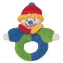 Мягкая игрушка-погремушка "Клоун" развитию ребенка, а также родителей инфо 13362d.