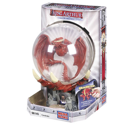Игровой набор "Дракон Мерлина и магический шар", цвет: красный x 12,5 см Изготовитель: Китай инфо 396e.