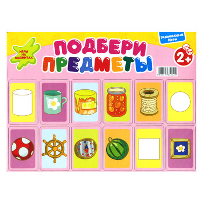 Игра на магнитах "Подбери предметы" 1 инструкция на русском языке инфо 8835f.