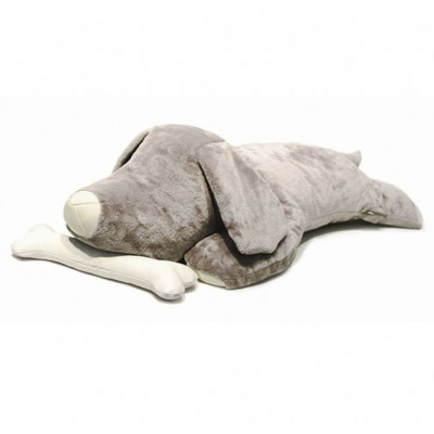 Игрушка-подушка "Собака", цвет: серый полиуретан Производитель: Китай Артикул: ALL40303 инфо 10279a.